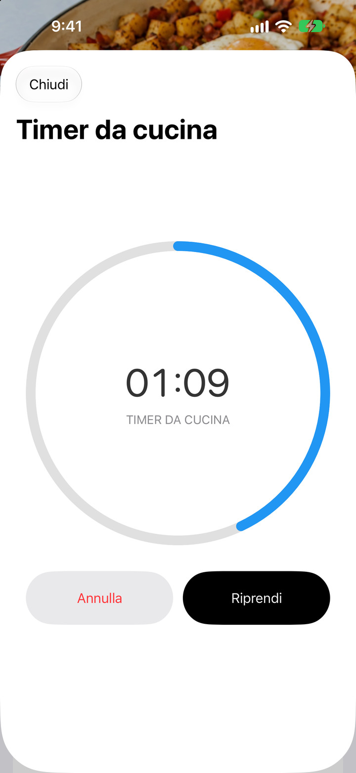 In modalità Cucina, ogni passaggio ha spazio per respirare.