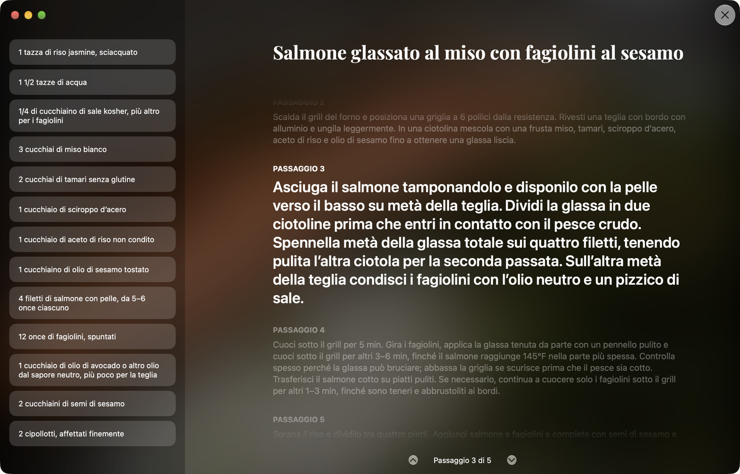 In modalità Cucina, ogni passaggio ha spazio per respirare.